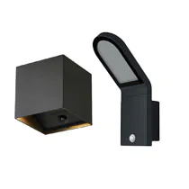 Iluminación exterior con sensor