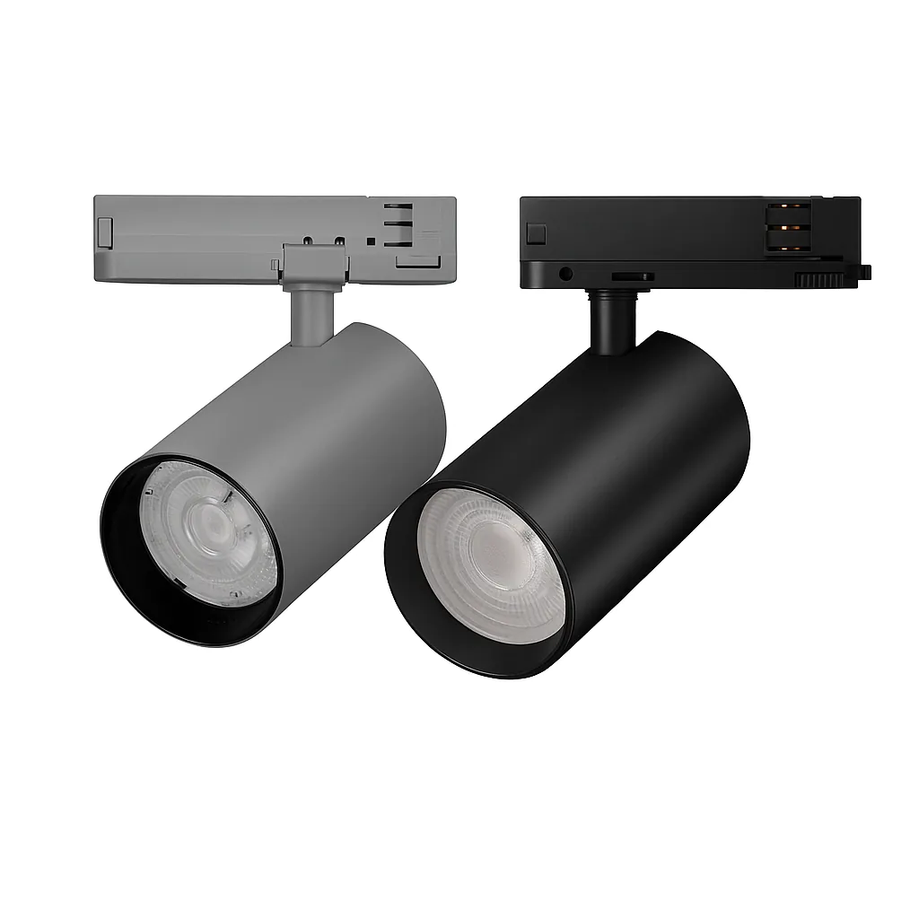 Focos de carril trifásico