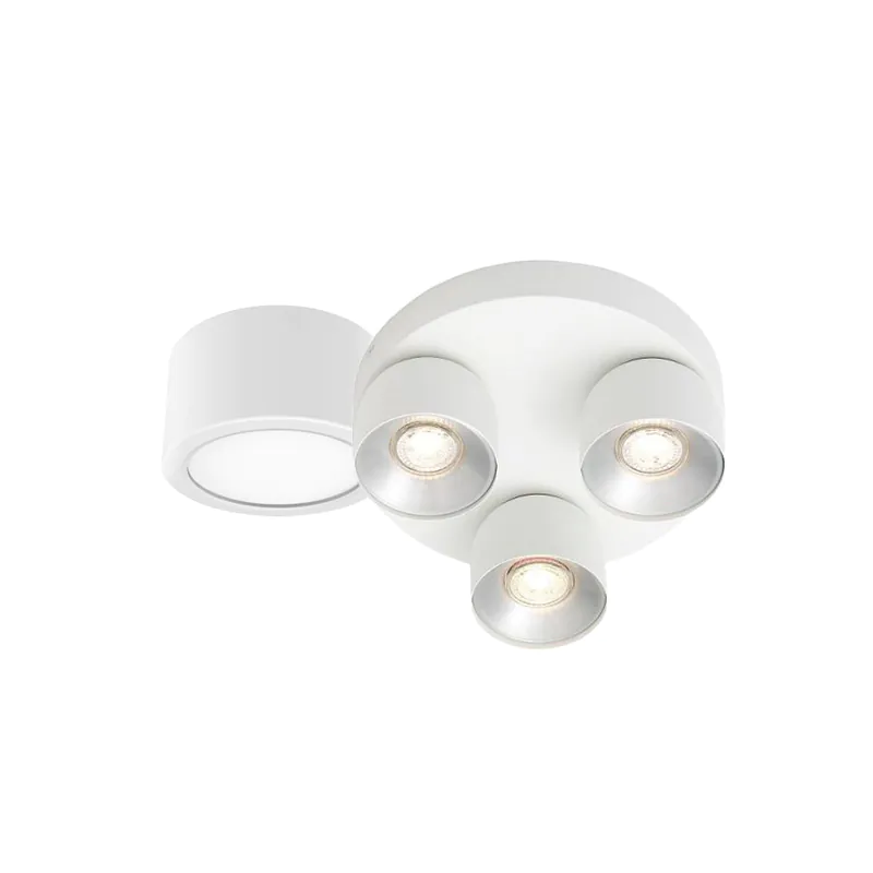 Focos de techo blancos