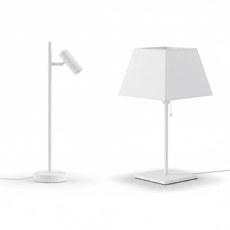 Lamparas de mesa | Blanco