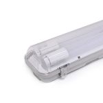 Noxion Pantalla LED Estanca Alojamiento Poseidon V2.0 incl. 2x Noxion Tubo LED T8 Standard Output 19W 2x2300lm - 865 Luz De Día | 150cm