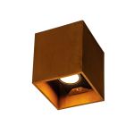 SLV Up/Down Luz De Pared Acero Oxidado Cuadrado 14W 548lm - 830-840 CCT | Al Aire Libre - IP65