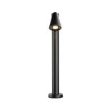 SLV T-Tubo Aluminium Negro | Apta para 1x GU10