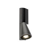 SLV T-Tubo Aluminium Negro | Apta para 1x GU10