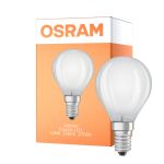 Osram Classic LED E14 Esférica Con Filamento Mate 2.8W 250lm - 827 Luz Muy Cálida | Regulable - Reemplazo 25W