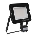 Ledvance Proyector LED Compacto Negro 50W 5000lm 100D - 840 Blanco Frio | IP65 - Simétrico - Sensor de movimiento y luz