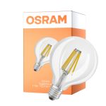 Osram LED Superstar E27 Globe G95 Con Filamento Clara 11W 1521lm - 927 Luz Muy Cálida | Mejor Reproducción De Color - Reemplazo 100W