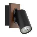 Ledvance LED Decor Foco Mercury Acero Negro 3.4W 230lm - 927 Luz Muy Cálida | Regulable - Mejor Reproducción De Color