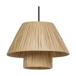 Ledvance Decor Bamboo Papel/Acero Hut 280 Marrón | Apta para E27