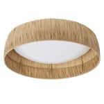 Ledvance LED Decor Pared y Luz de techo Bambú Marrón 18W 750lm - 830 Luz Cálida