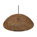 Ledvance Decor Papel Drop Papel/Acero Colgante De Luz Beige | Apta para E27