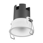 Ledvance Foco LED Twist Pro Aluminium Blanco Reflector 5W 400lm 30D - 830 Luz Cálida | 70mm - Recorte 65mm - IP20