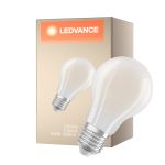 Ledvance Classic LED E27 Pera Con Filamento Mate 3.8W 806lm - 827 Luz Muy Cálida | Regulable - Reemplazo 60W