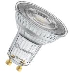 Ledvance Foco LED GU10 PAR16 3.7W 350lm 36D - 930 Luz Cálida | Mejor Reproducción De Color - Regulable - Reemplazo 35W