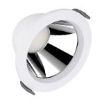 Ledvance Downlight LED Comfort Aluminium Blanco 13W 1430lm 55D - 930-940 CCT | 116mm - Recorte 100mm - IP44 - Mejor Reproducción De Color - UGR<19 - Zigbee Regulable 