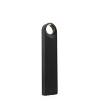 Ansell LED Lámpara de pedestal Brock Grafito  7.7W 447lm - 830 Luz Cálida | 65cm - IP65