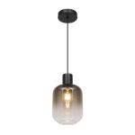 D'Lite Colgante De Luz Leffinge Smokey Vidrio | Apta Para 1x E27
