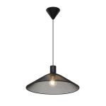 D'Lite Colgante De Luz Lynck Metal Y Plástico Mate Negro | Apta Para 1x E27