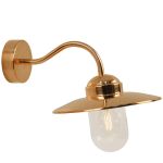 Nordlux Luxembourg Luz De Pared Cobre y Vidrio Cobre | IP54 - Apta para E27