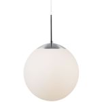 Nordlux Colgante de luz Cafe 30 E27 Plata - vidrio | Max. 25W