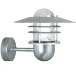 Nordlux Agger Luz De Pared Brushed Aluminium | Apta para 1x E27
