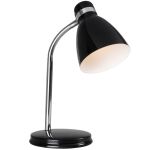 Nordlux Lámpara De Mesa Cyclone Metal Negro | Apta para 1x E14
