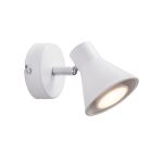 Nordlux Eik Luz De Pared Metal Blanco | Apta para 1x GU10
