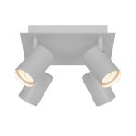 Nordlux Frida 4-Foco Metal Blanco | Apta para 4x GU10