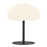 Nordlux Lámpara De Mesa Sponge Batería Negro 6.8W 450lm - 827 Luz Muy Cálida | 3 Pasos Regulable