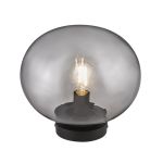 Nordlux Alton Luz de techo 27,5 Vidrio Negro | Apta para 1x E27
