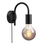 Nordlux Paco Luz De Pared Metal Negro | Apta para E27