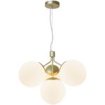 Nordlux Colgante de luz Ivona 4x E27 Latón - Metal | Max. 28W