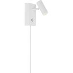 Nordlux LED Luz De Pared Omari Blanco 3.2W 320lm 41D - 827 Luz Muy Cálida | Regulable - Ajustable