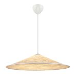 DFTP by Nordlux Hill 85 Colgante De Luz Textil y Metal Blanco | Apta para 3x E27