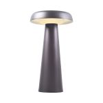 DFTP by Nordlux Lámpara De Mesa Arcello Metal Gris - 2.8W 300lm - 827 Luz Muy Cálida | IP54