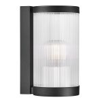 Nordlux Coupar Luz De Pared Aluminium Negro | IP54 - Apta para E27