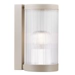 Nordlux Coupar Luz De Pared Aluminium Sanded | IP54 - Apta para E27