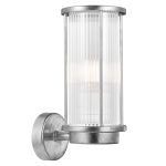 Nordlux Linton Luz De Pared Brushed Aluminium | Apta para 1x E27