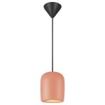 Nordlux Notti Colgante De Luz Metal Rojo | Apta para E27