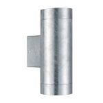 Nordlux Tin Luz De Pared Brushed Aluminium | Apta para 2x GU10