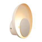 Nordlux Marsi Luz De Pared Metal y PMMA Beige 7W 160lm - 830 Luz Cálida | 3 Pasos Regulable