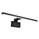 Nordlux Marlee 50 Luz De Pared Metal Negro 8.9W 800lm - 940 Blanco Frio | IP44 - Mejor Reproducción De Color