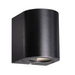 Nordlux Canto 2 Luz De Pared Aluminium Negro Up & Down 10.6W 500lm - 830 Luz Cálida
