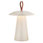 Nordlux Lámpara De Mesa Ara Batería Aluminium Sanded 2W 240lm - 830 Luz Cálida | Regulable Touch