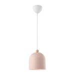 Nordlux Gaston Colgante De Luz Metal y Madera Rosa | Apta para E27