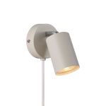 Nordlux Explore Luz De Pared Metal Beige | Apta para GU10