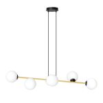 Emibig Colgante De Luz Gravity Acero Negro | Apta para 6x E14 - Max 10W