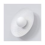 Emibig Luz De Pared Vibez Acero Blanco | Apta para 1x G9 - Max 8W