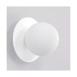 Emibig Luz De Pared Americana Acero Blanco | Apta para 1x G9 - Max 8W