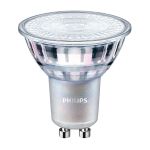 Philips MASTER Value LED Spot GU10 PAR16 3.7W 285lm 60D - 940 Blanco Frio | Mejor reproducción de color - Regulable - Reemplazo 35W